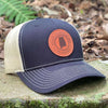 Alabama Pride Leather Patch Trucker Hat