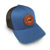 North Carolina Pride Leather Patch Trucker Hat