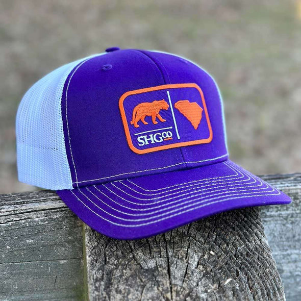 Clemson Tiger trucker hat, Clemson Football, Richardson Hat