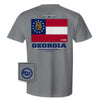 Stat of Georgia Flag, Georgia Flag Pocket Tee