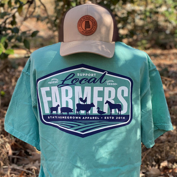 Local Farmers - Comfort Color Pocket Tee