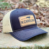 North Carolina License Plate Trucker Hat