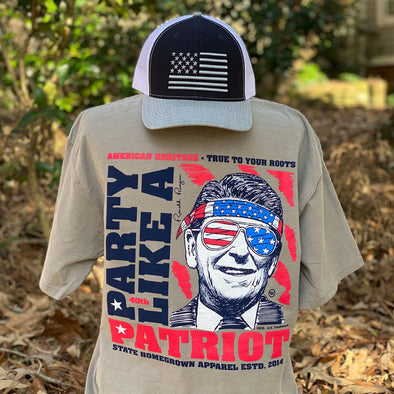 Party Like A Patriot Pocket Tee