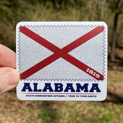 Alabama Flag Decal
