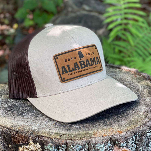 Alabama License Plate Trucker Hat