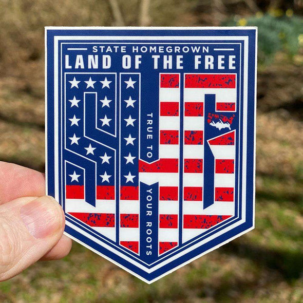 Land of the Free Decal