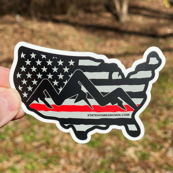 Thin Red Line Decal