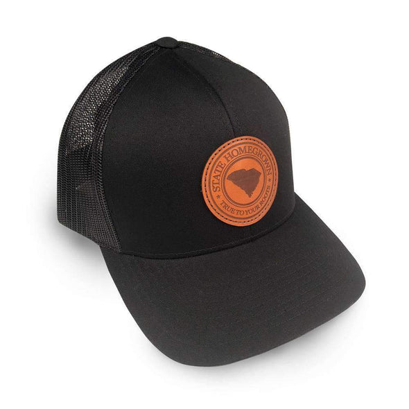 South Carolina Pride Leather Patch Trucker Hat